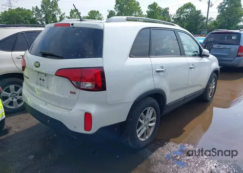 2014 Kia Sorento Lx from USA, damaged, VIN 5XYKT3A63EG449890